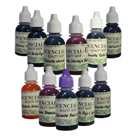 Colorante Grado Cosmético 11 De 20 Ml (1 Cada Color) Todo Tipo De Piel Día/noche