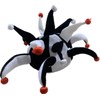 Light Up Jester hat - Black & White - Football