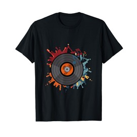 Retro Vinyl LP Records - Vintage Vinyls T-Shirt