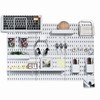 Keepo Pegboard Combination Kit, Pegboards and Accessories Modular Hanging for