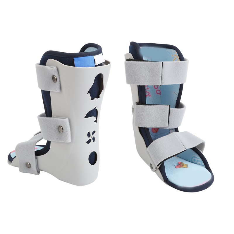 Kids Ankle Brace Comfortable Breathable Adjustable Child Walking Boot for