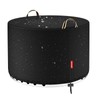 [2025 Upgraded 900D Fabric] Fire Pit Cover Round for Solo