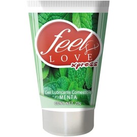 Gel Lubricante Comestible Sabor Menta Feel Love 20ml
