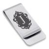 Comfort Zone Studios Stainless Steel Royal Crest Letter J Initial