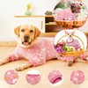 Maigllra Plush Dog Pajamas Glow in The Dark Dog Jumpsuit