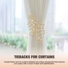 Pcmursal 2 Pack Curtain Tie Backs, Decorative Curtain Tiebacks for