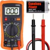 Digital Multimeter, Multimeter with AC DC Voltmeter & Ohm Volt