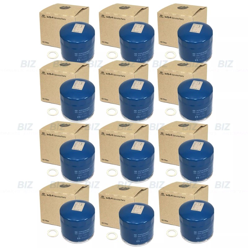Original Equipment Oil Filter 12 PACK GENUINE OIL FILTERS W/RINGS