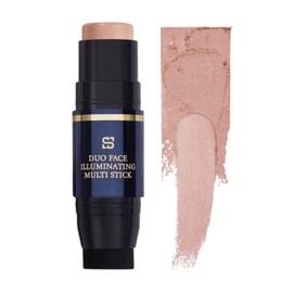 SIIA Cosmetics, Duo Face Illuminating Multi Stick, Dual-Use Applicator for Perfect Blend, 3 Ounce (Day Glow)