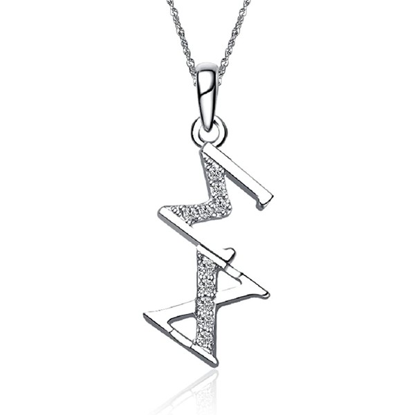Greek Star Sigma Chi Sweetheart Necklace with a 18" Silver Chain (SC-P002)
