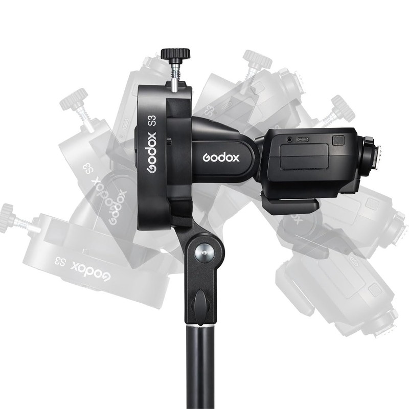 Godox S3 Speedlite Bracket with Bowens Mount for Godox V1pro