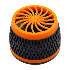 Anemone Guard Nem Guard Direct Replacment for EcoTech Marine VorTech MP10 & MP40 (MP10, Fluorescent Orange-Black-Fluorescent Orange (Tri-Color))