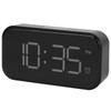 USB LED Digital Touch Alarm Clock 12/24H Portable Bedside Clock