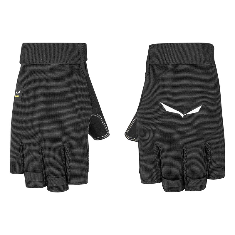 Salewa Unisex Via Ferrata Dst Gloves, Black, XS EU