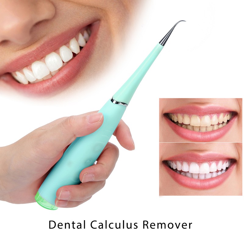 Electric Dental Calculus Remover Plaque Tartar Cleaner Teeth Cleaning Tool