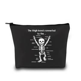 G2TUP Future Nurse Gift Anatomy Nurse Makeup Bag Nurse RN Cosmetic Bag Nurse Appreciation Gift Nurse Graduation Gift (Anatomy Nurse MB)