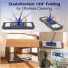 MASTERTOP Microfiber Mop for Floor Cleaning, Flat Dust Mop for