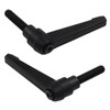 PHITUODA 2Pcs Adjustable Clamping Lever Handle M8 x 32mm Male