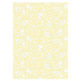 Ursus 60404699 Flock Cardboard, Roses, Pastel, DIN A4, 220 g/m², 5 Sheets in Different Colours, Dyed, One Side Finished with White Flock, Ideal for Creative Crafts
