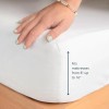 Henza.Q White Queen Sheets Set - 4 PC Hotel Luxury