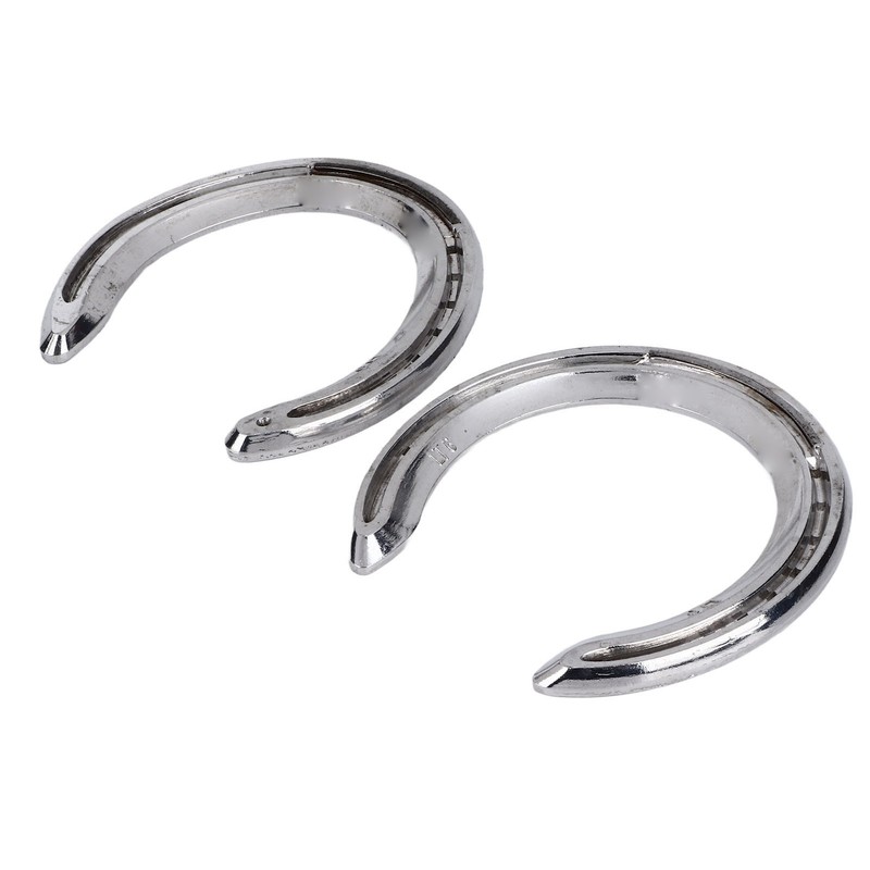 4pcs Horseshoes Aluminum Alloy Light Weight Reliable Practical Horse Riding