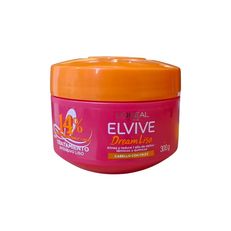 Kit Elvive Dream Liso Shampo Acondicionador Mascarilla