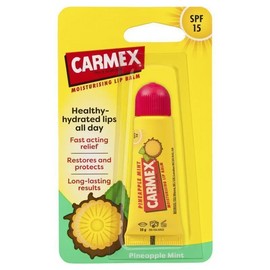 Carmex Pineapple Mint Lip Balm Tube SPF 15 10g