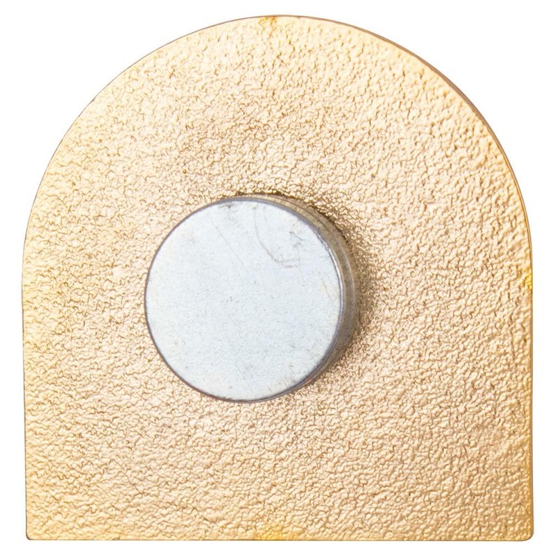 Church Elder Magnetic Back Lapel Pin with Cross Praying Hands