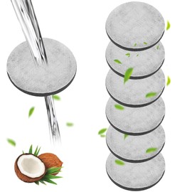 6 PCS Water Bottle Filter Discs Compatible with Brita Fill & Go Water Filter Bottles,Mini Water Filters Replacement,Micro Discs Water Filter Disc,Reduce Chlorine,Microparticles and Other Impurities