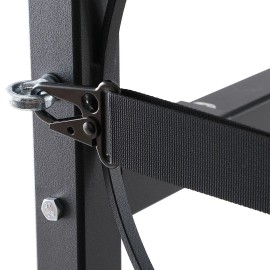 Refrigerant Tank Rack for 3 X 30lbs Bottle Tanks 12.79x12.99x33.07 in Cylinder Rack for Gas Refrigeration EquipmentDefault: Default