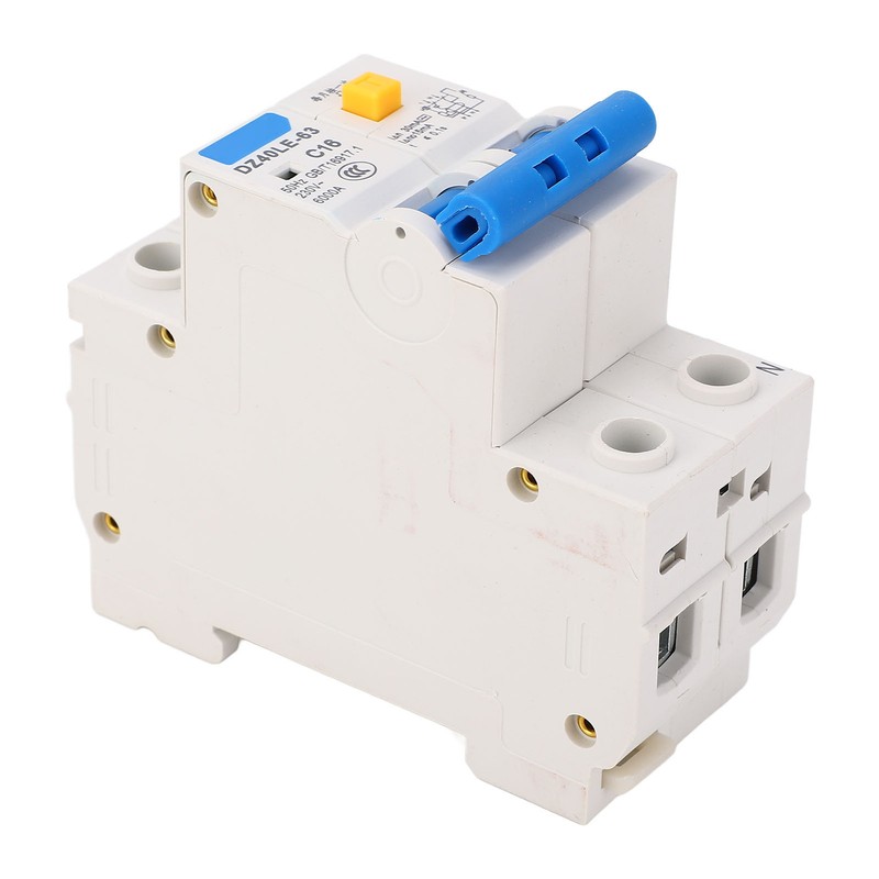 Miniature Circuit Breaker 1P Plus N Rail Mounting Double Handle