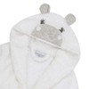 BabyTown Baby Boys and Girls Unisex Snuggle Fleece Hooded Lamb