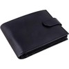 iflip Genuine Leather Wallet for Men's RFID Blocking Coin Compartment