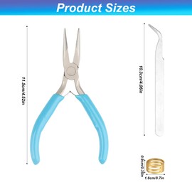 Needle Nose Pliers, Needle/Chain Nose Pliers for Jewelry Making, needle nose pliers for jewelry making
