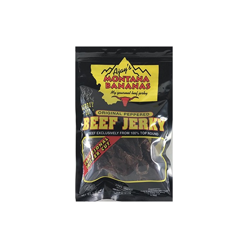 Beef Jerky (Original Peppered, COWBOY DRY)
