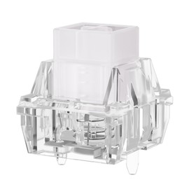 DUROCK Rock HE Magnetic Switches, 0.005mm Ultra High Precision RT Hall Effect Linear Switch 48g RGB Gift Spacebar Magnetic Keyboard Switches (70pcs)