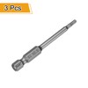 HARFINGTON 3pcs H2.5 Hex Head Drill Bit Wrench 2.5mm Metric