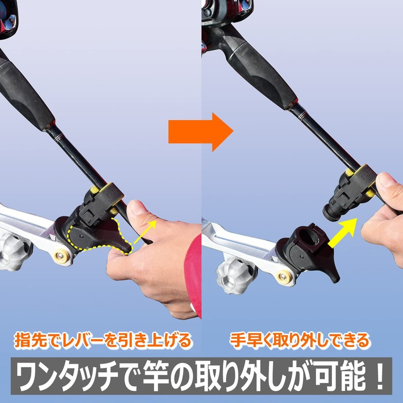 BMO Japan Rod Holder, Extreme Grip, Light M, Main Unit
