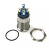 Xscorpion 12V 19mm BLUE LED Marine Car Stainless Steel DOME