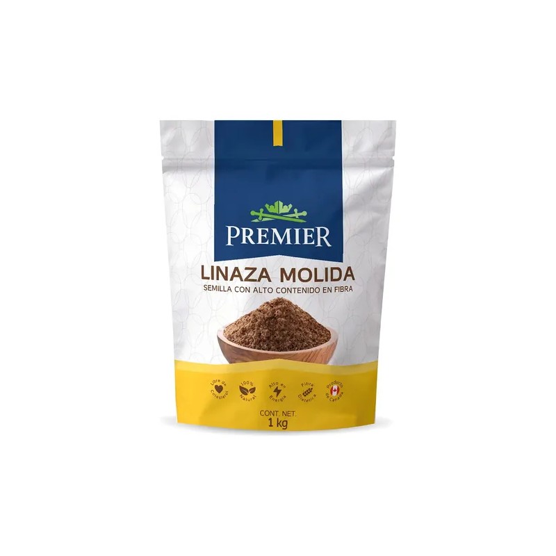 Linaza molida Premier 1kg