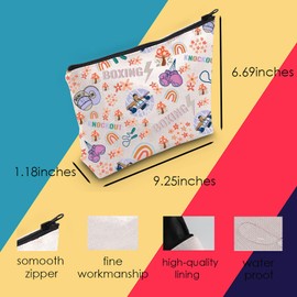 Boxing Player Gift Boxing Cosmetic Bag Boxing Lover Gift Boxing Mom Gift Boxing Coach Gift (BOXING Bag)