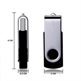 SJG, 8gb USB 2.0 Memory Stick Pen Thumb Flash Drive Portable Data Storage High Speed For PC/Mac/TV/Audio Etc