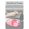 Wireless Cat Mouse, 1000 1200 1600 3 Levels DPI 2.4G