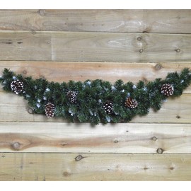 90cm Snow King Fir Christmas Swag