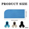 Wangqiuqiu Cooling Hoodie Towel 3 Pack, Quick Dry Sun Protection