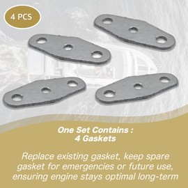 JLM MARINE 4 PCS 65024431A0 Fuel Pump Gaskets for Yamaha for Suzuki for Tohatsu Outboard Engines 650-24431-00 346049012M 18-0849