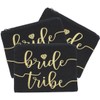 3pc Bride Tribe Makeup Bags - Bridesmaid Favor for Bachelorette