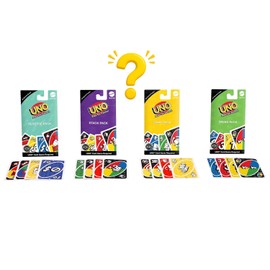UNO Juego de Cartas Paquetes Complementarios, Expansión con Cartas Especiales para Niños de 7 Años en Adelante