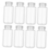 CHILDWEET 8pcs Leakproof Lab Bottles with Caps Wide Mouth Heat