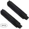 2 x Black Pedal Straps for Bike Pedals and Cleats